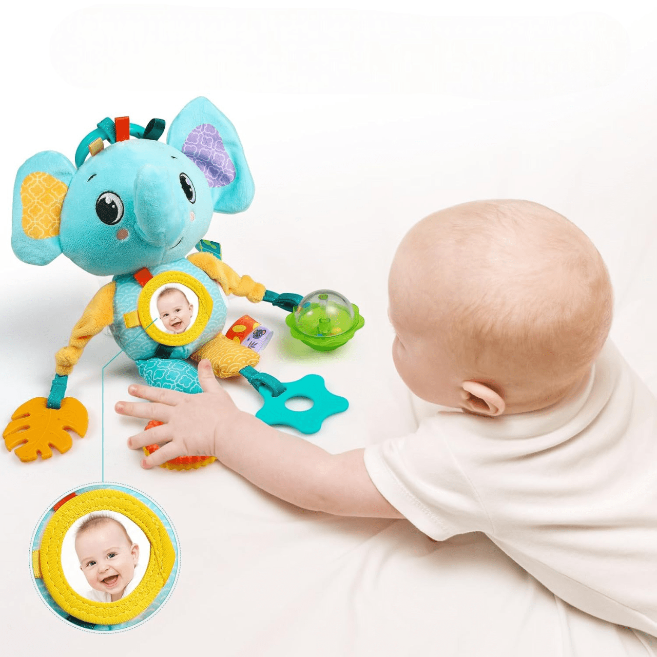 Jouet d'éveil - SoftHangingToy™ - Elephant - Coco explorateur