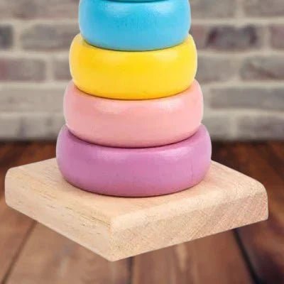 Jouet en Bois - WoodenToys™ - Tour Macaron - Coco explorateur