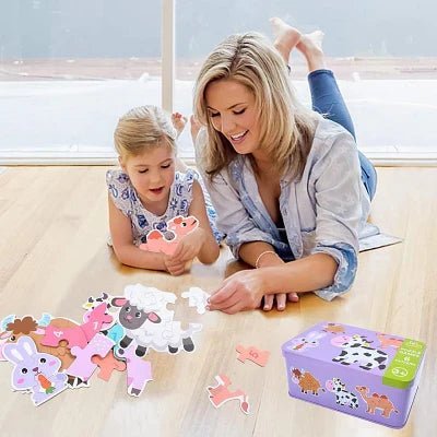 Puzzle Montessori - BabyPuzzle™ - Bétail - Coco explorateur