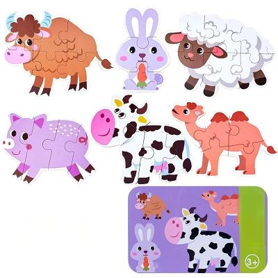 Puzzle Montessori - BabyPuzzle™ - Bétail - Coco explorateur