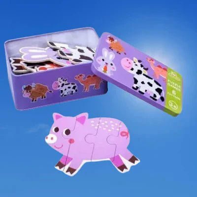 Puzzle Montessori - BabyPuzzle™ - Bétail - Coco explorateur